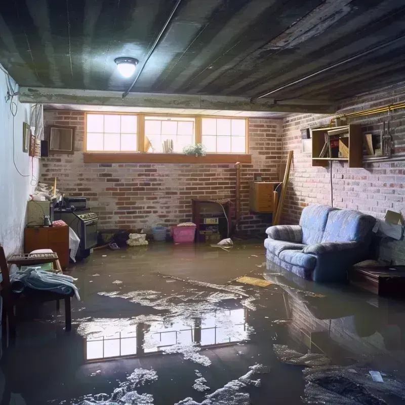 Flooded Basement Cleanup in Conehatta, MS